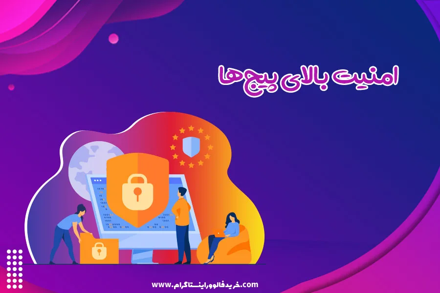 امنیت بالای پیجها