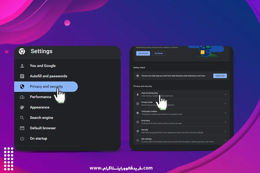 مرورگر دستگاه شما مشکل دارد 2