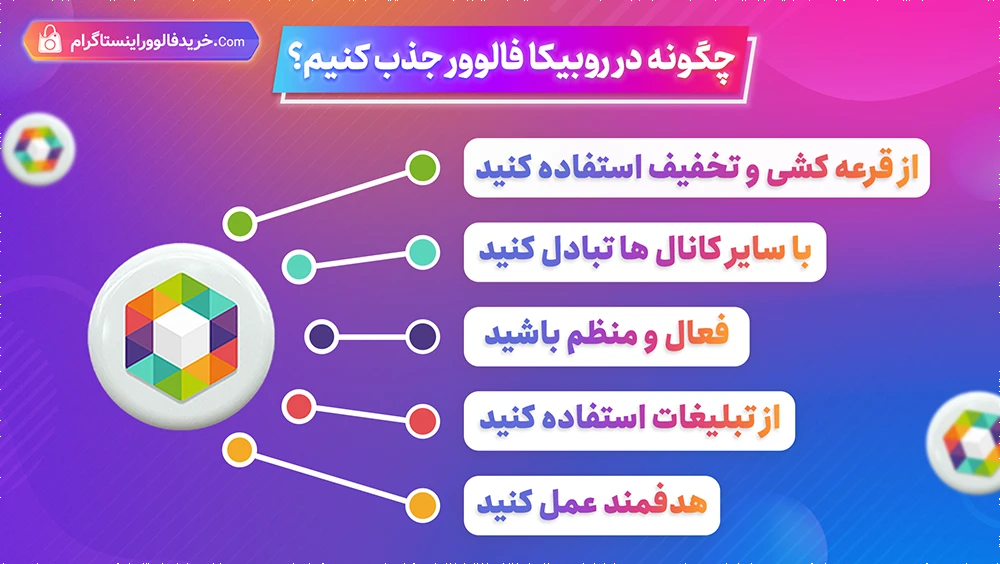 چگونه در روبیکا فالوور جذب کنیم؟