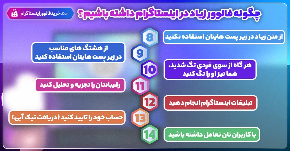 چگونه فالوور زیاد در اینستاگرام داشته باشیم؟